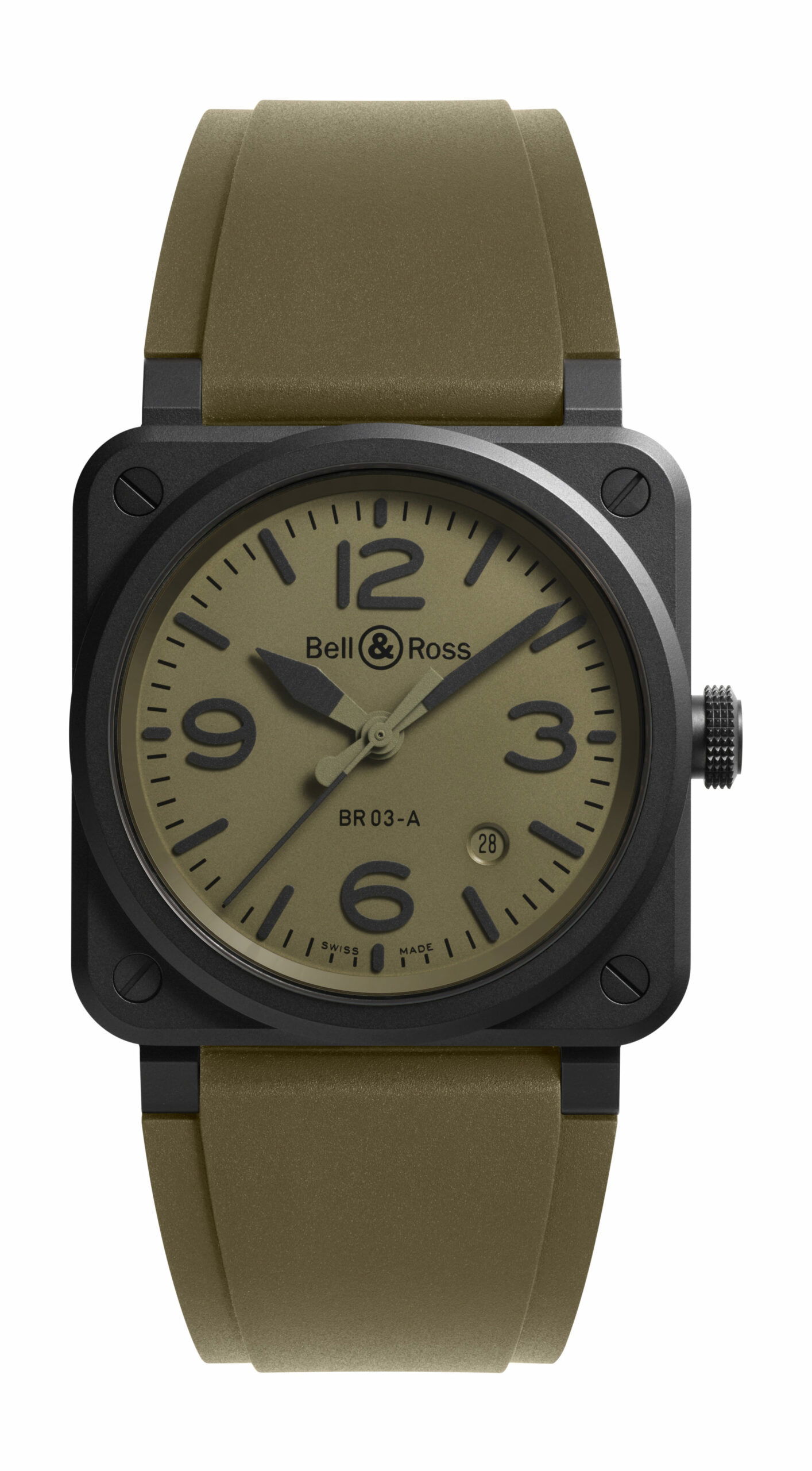Bell & Ross BR 03 Military Ceramic watch