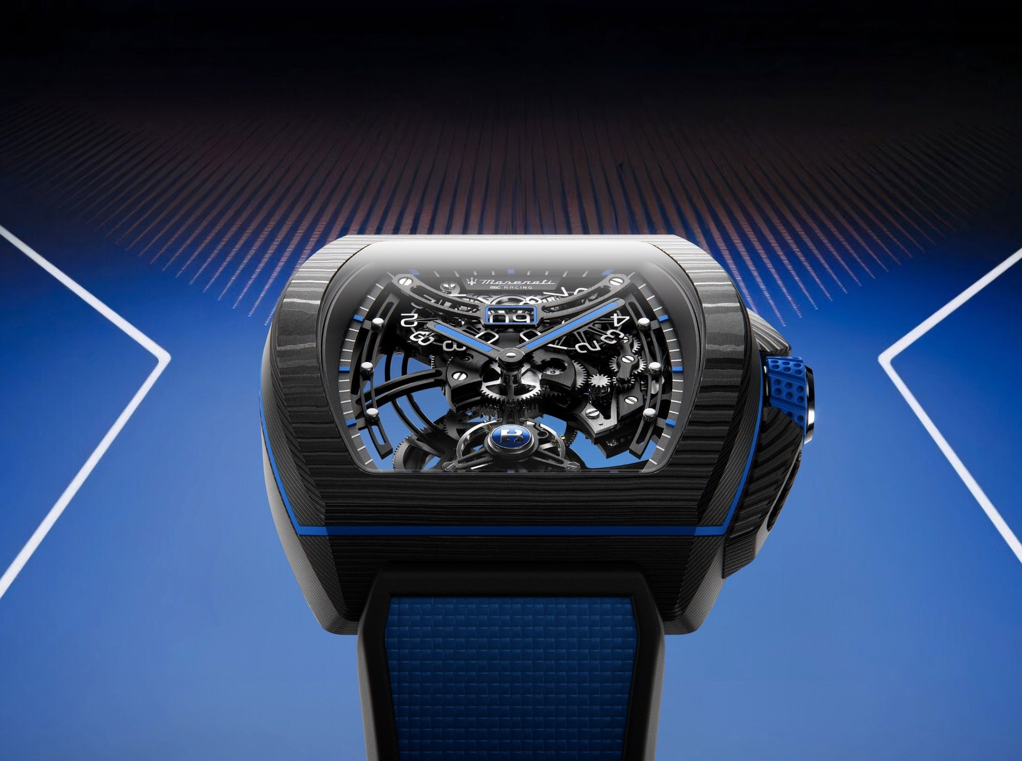Bianchet BIANCHET x MASERATI MSG Racing Flying Tourbillon Grande Date B 1.618 - View 3