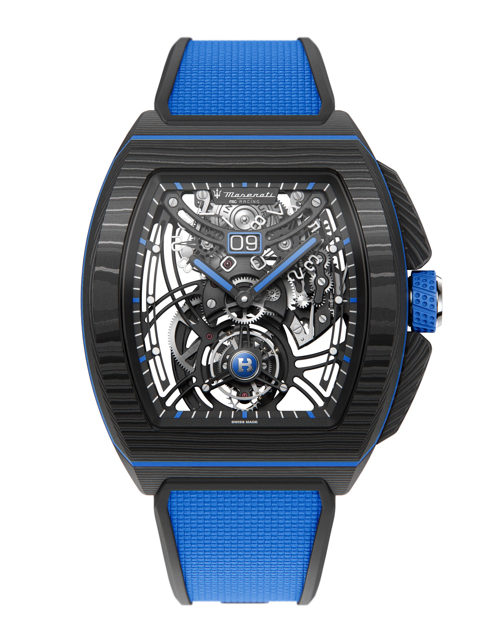 Bianchet BIANCHET x MASERATI MSG Racing Flying Tourbillon Grande Date B 1.618 watch