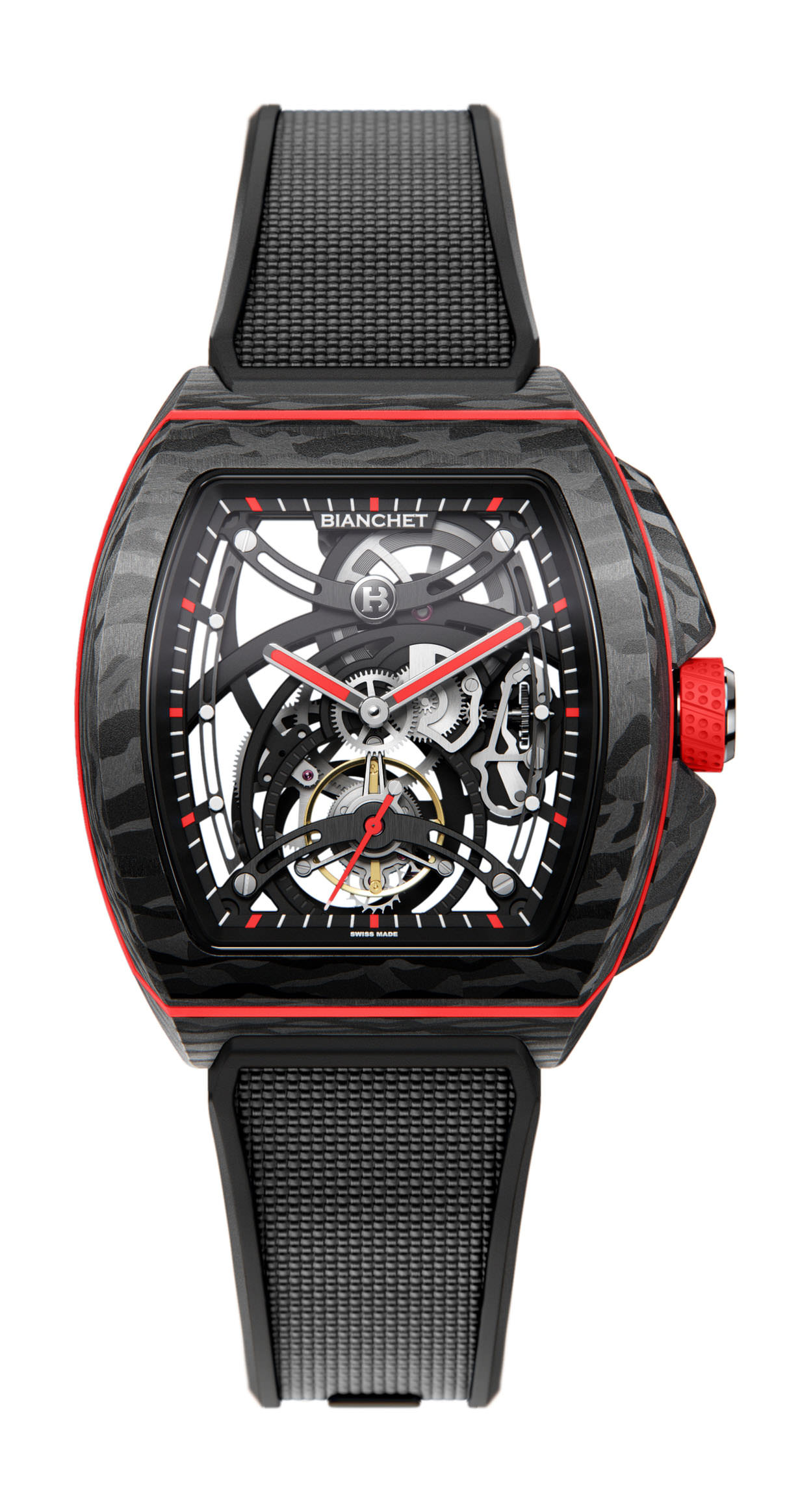Bianchet Carbon Red Tourbillon B1.618 Openwork - View 2