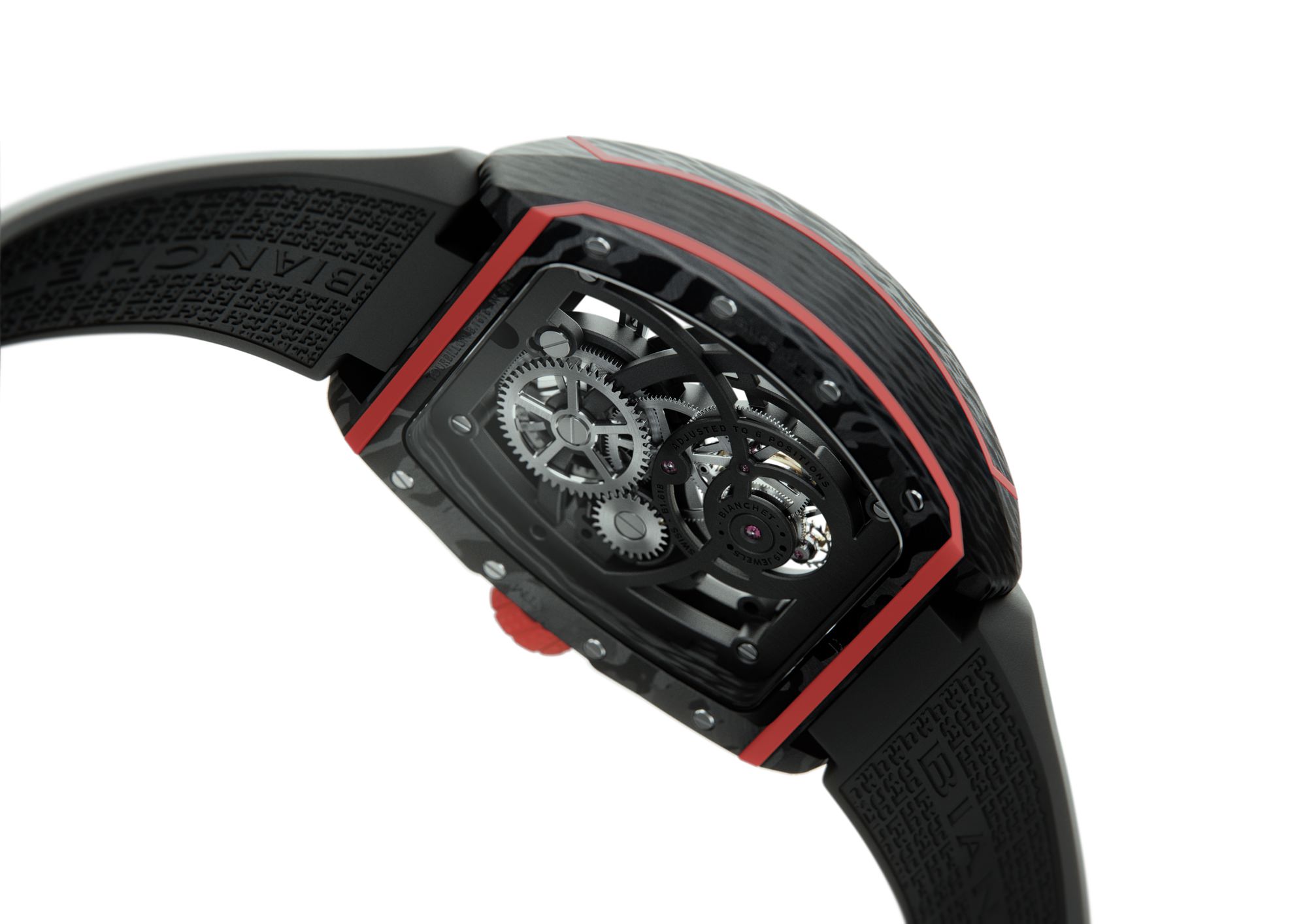 Bianchet Carbon Red Tourbillon B1.618 Openwork - View 3