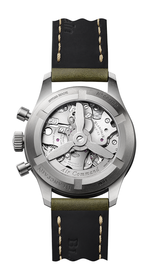 Blancpain Air Command Flyback Chronograph 36 - View 2
