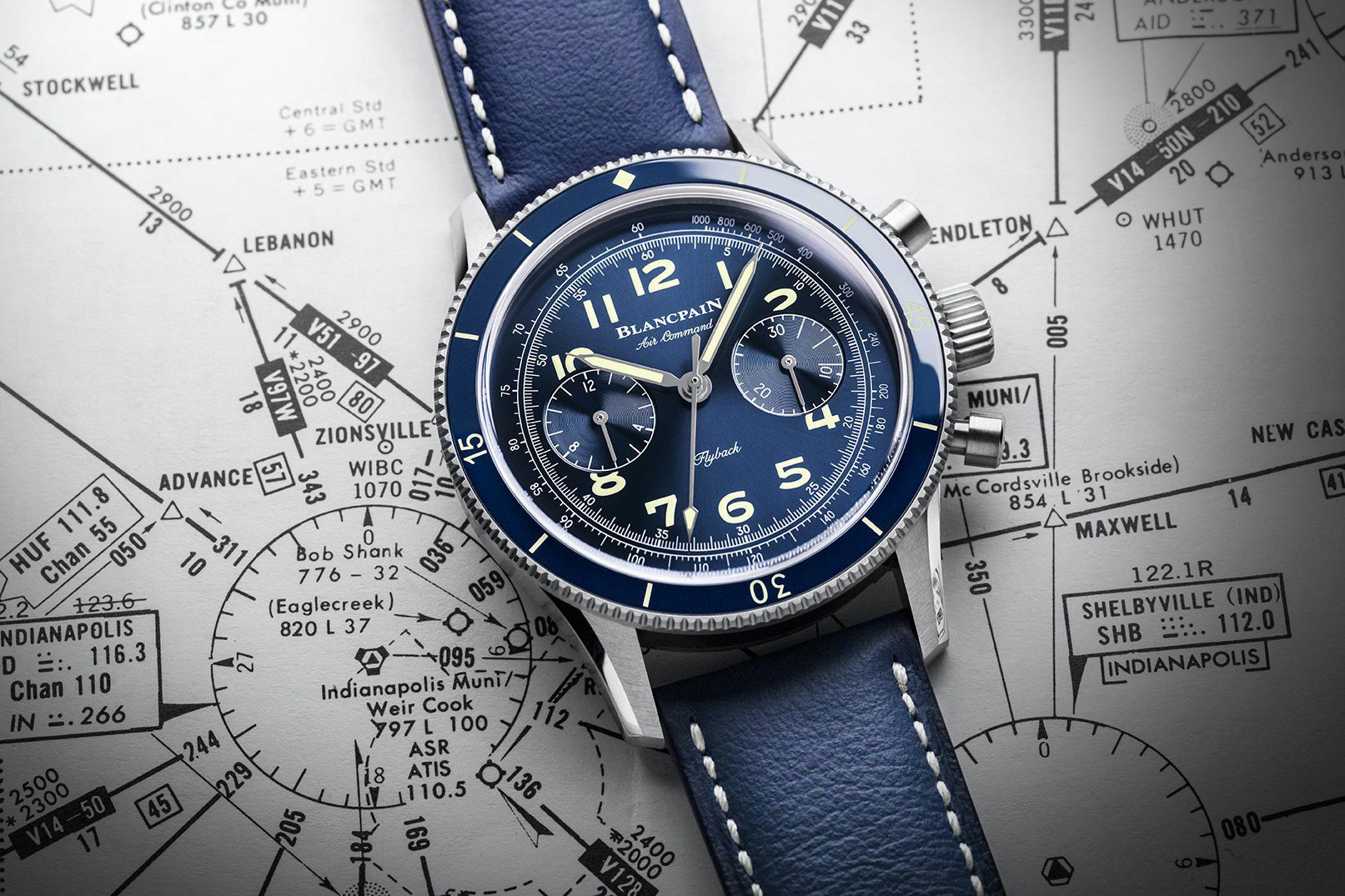 Blancpain Air Command Flyback Chronograph 42 - View 2