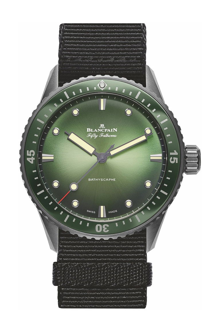 Blancpain Fifty Fathoms Bathyscape Limited Edition Mokarran watch