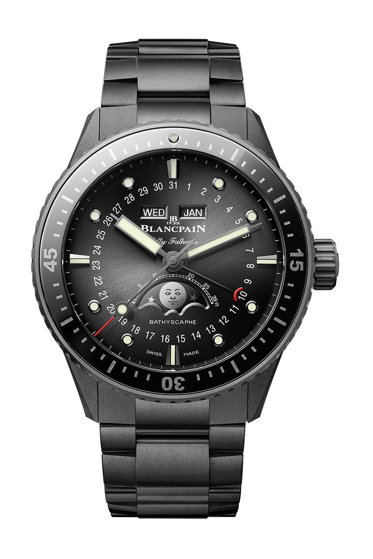 Blancpain Fifty Fathoms Bathyscape Quantième Complet Phases de Lune watch