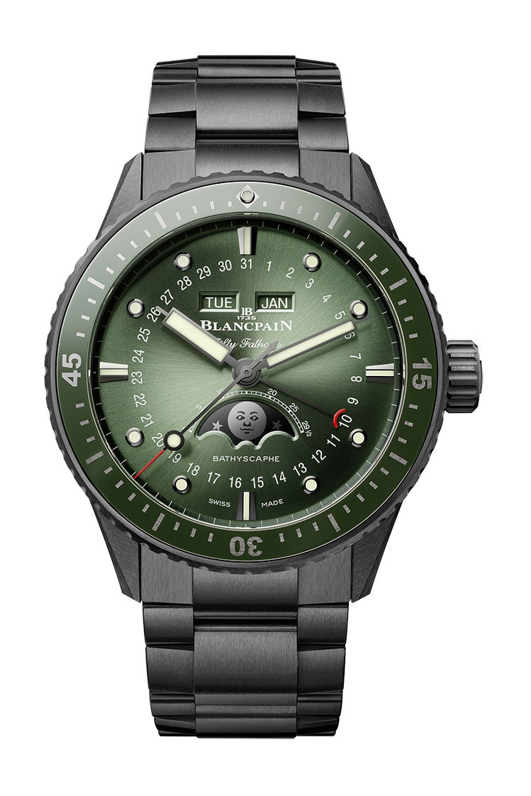 Blancpain Fifty Fathoms Bathyscape Quantième Complet Phases de Lune watch