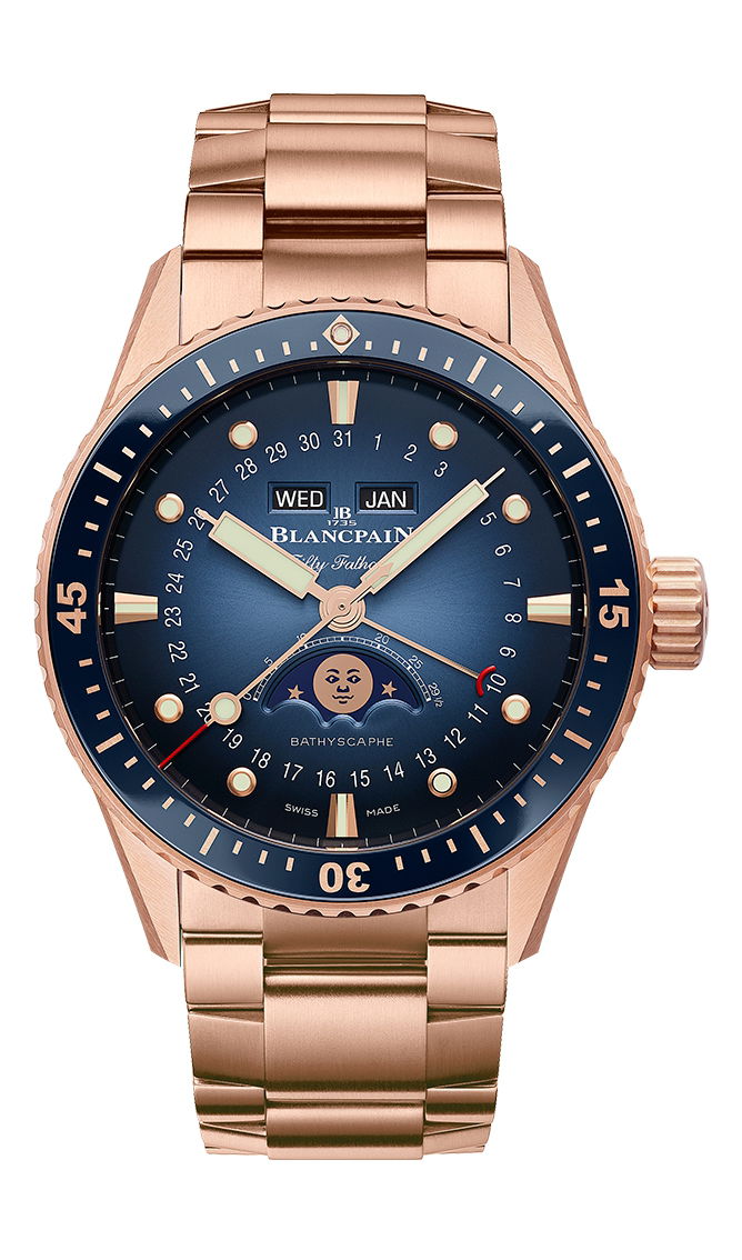 Blancpain Fifty Fathoms Bathyscaphe Quantième Complet watch