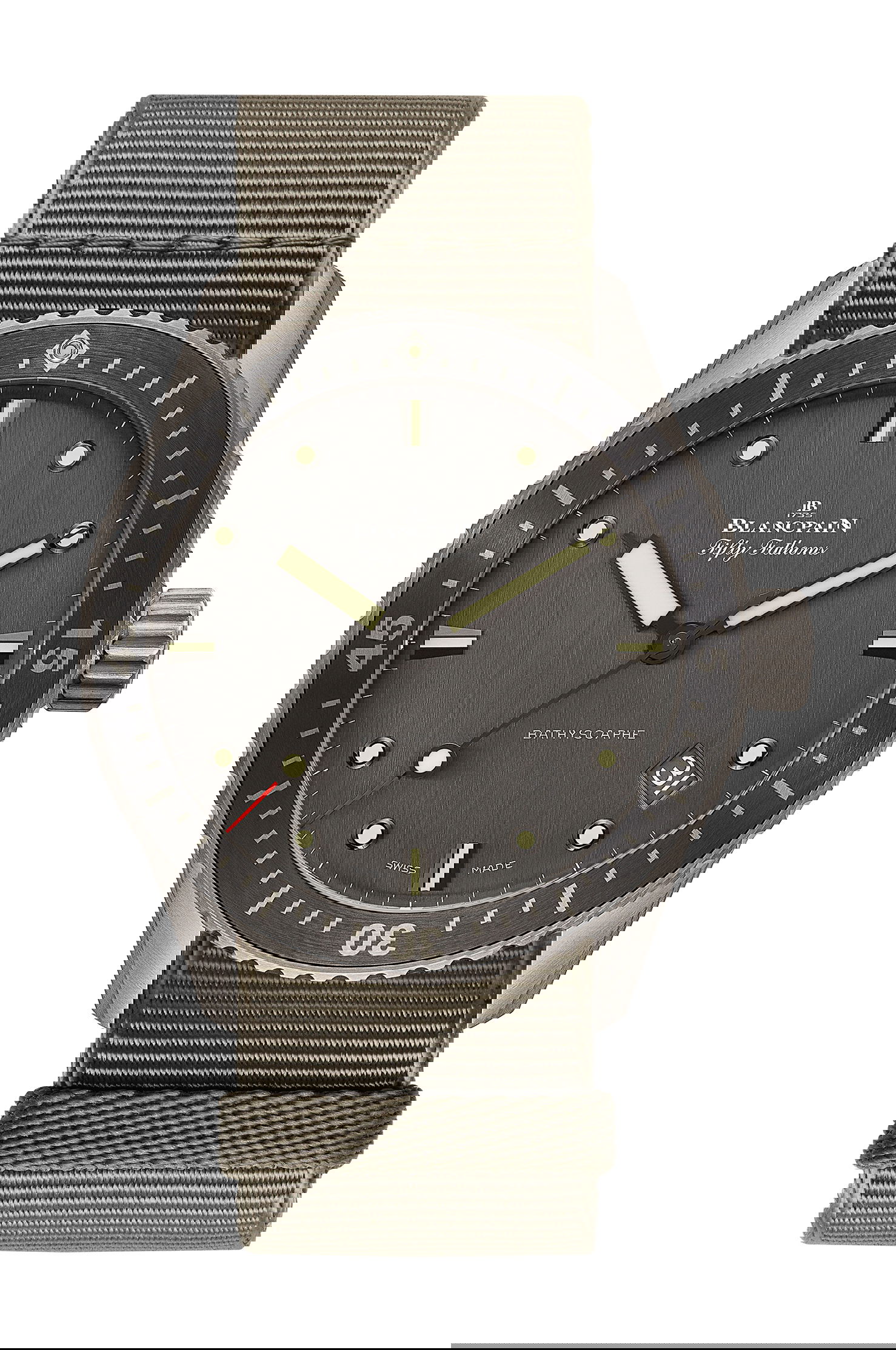 Blancpain Fifty Fathoms Bathyscaphe Titanium watch