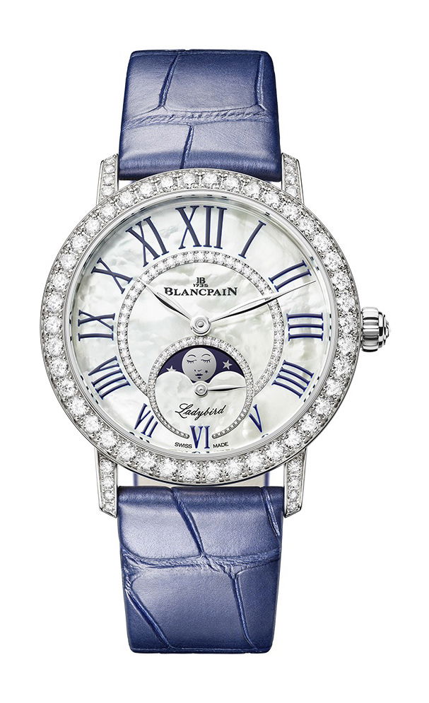 Blancpain Ladybird Colors Phase de Lune watch