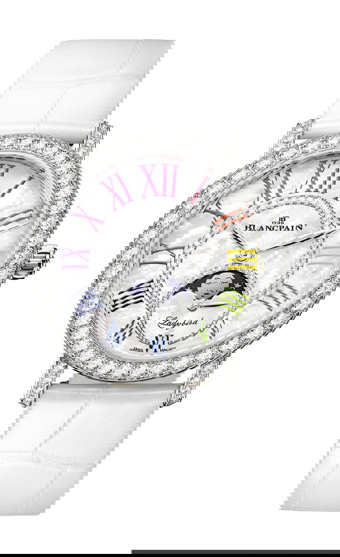 Blancpain Ladybird Colors Phase de Lune watch