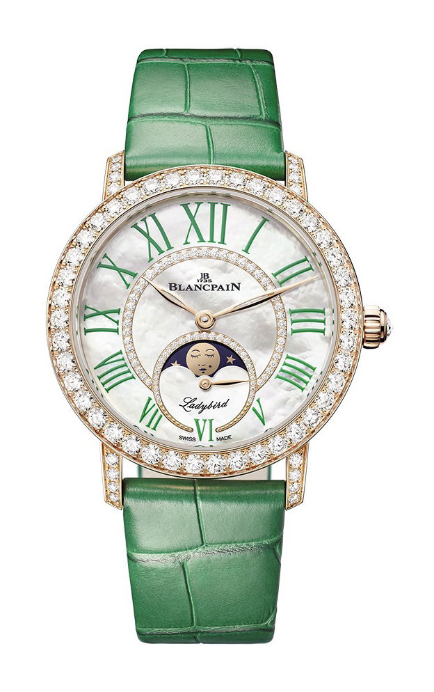 Blancpain Ladybird Colors Phase de Lune watch
