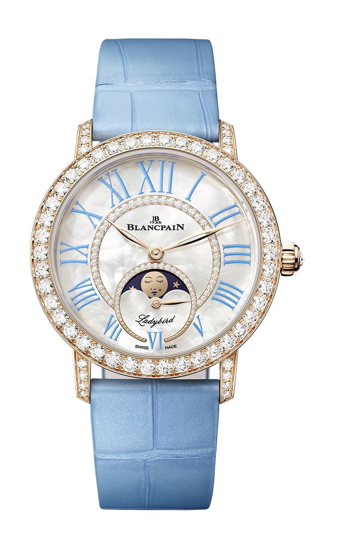 Blancpain Ladybird Colors Phase de Lune watch