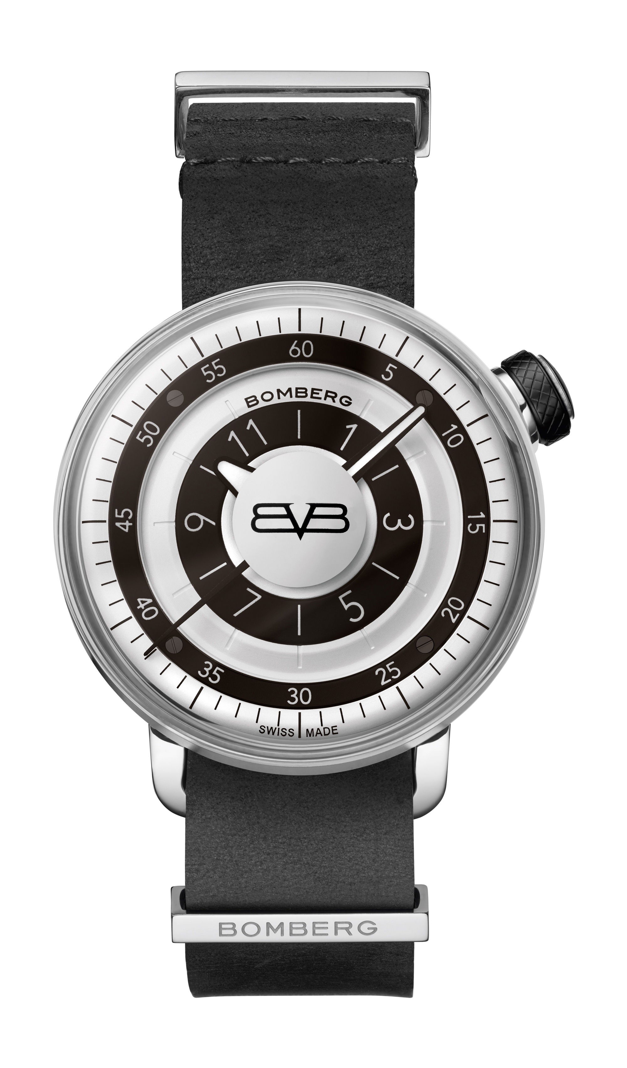 Bomberg BB-01 Ivory & Black watch
