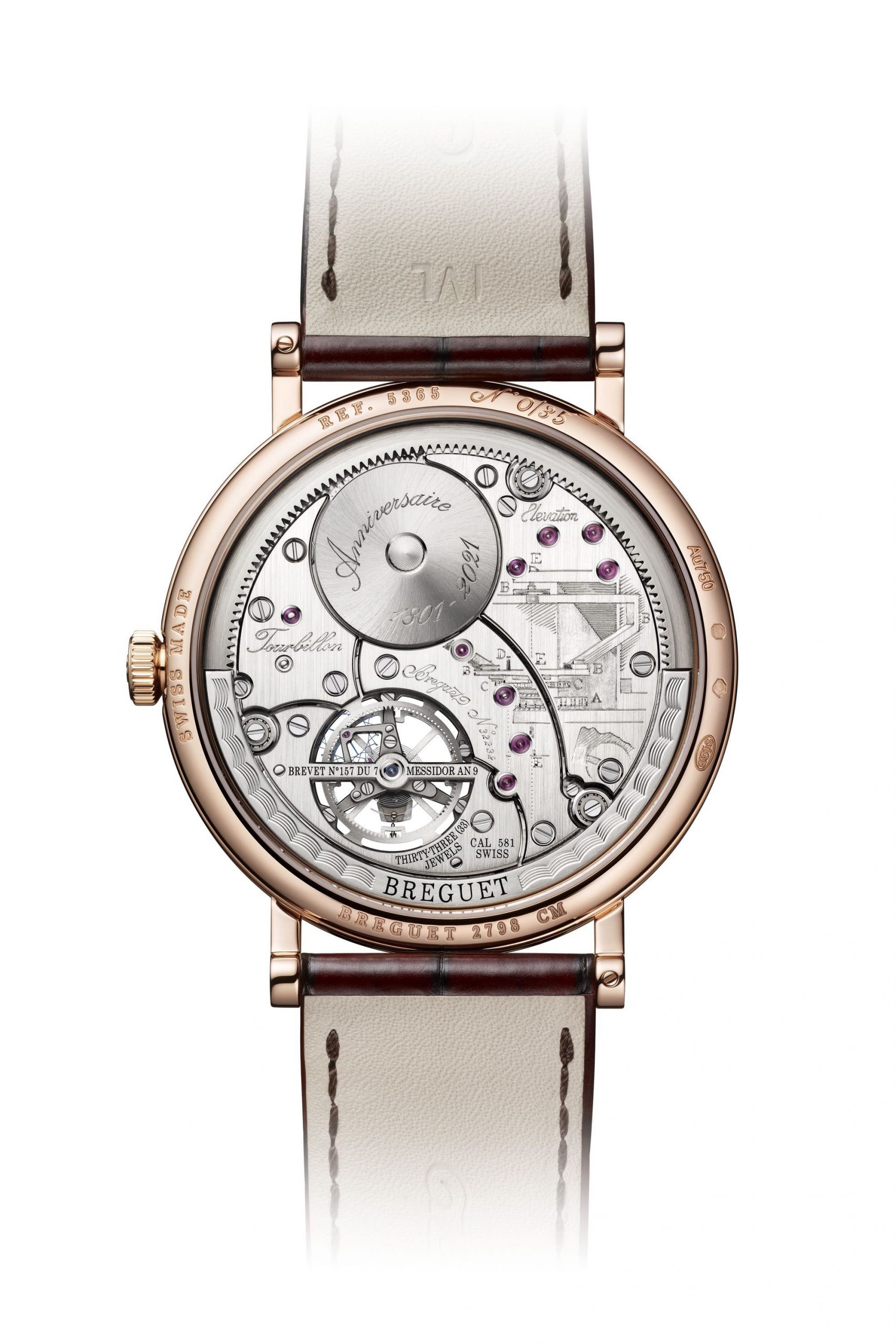 Breguet Classique Tourbillon Extra-Plat Anniversaire 5365 - View 3