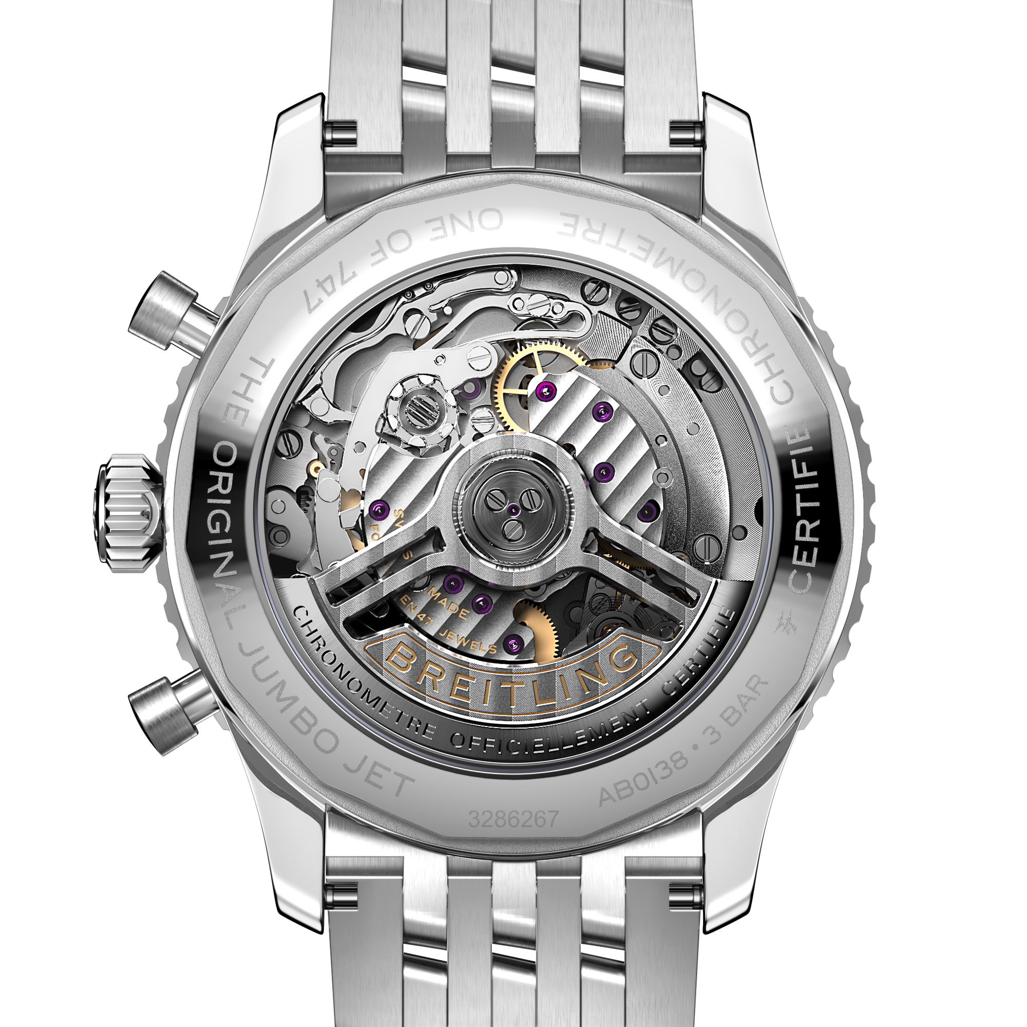 Breitling Navitimer B01 Chronograph 43 Boeing 747 - View 3