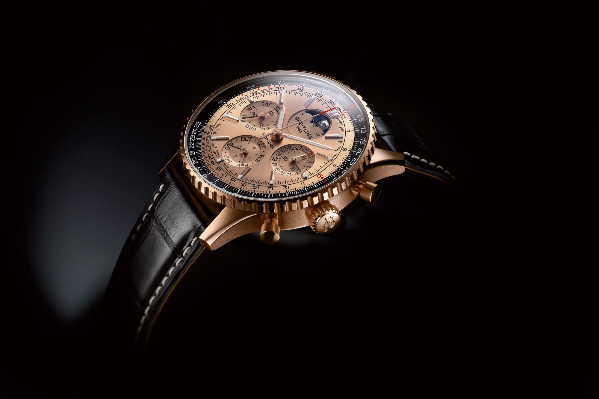 Breitling Navitimer B19 Chronograph 43 Perpetual Calendar 140th Anniversary - View 3
