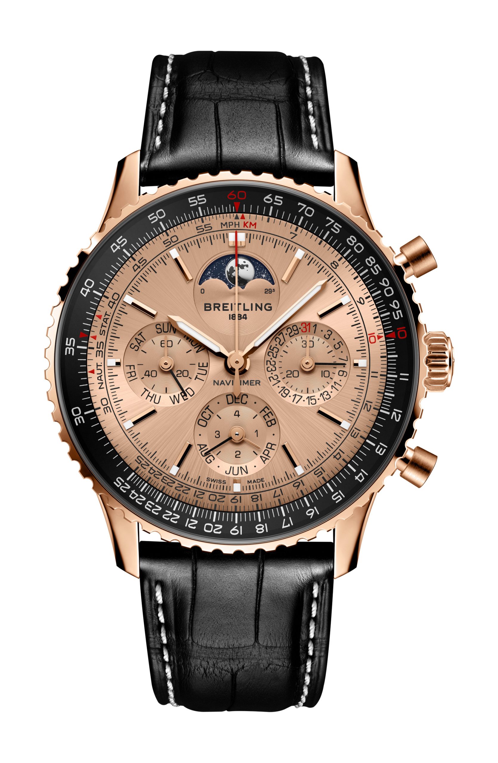 Breitling Navitimer B19 Chronograph 43 Perpetual Calendar 140th Anniversary watch