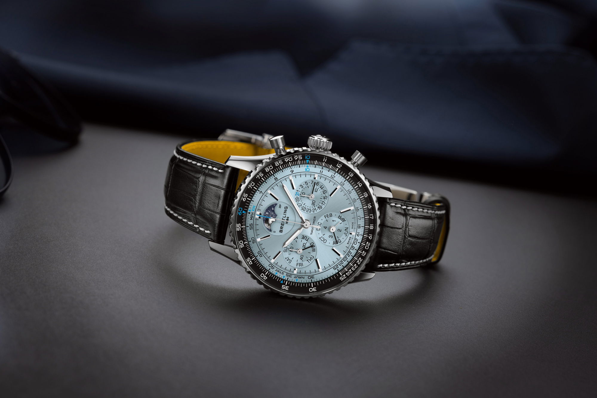 Breitling Navitimer B19 Chronograph 43 Perpetual Calendar - View 3