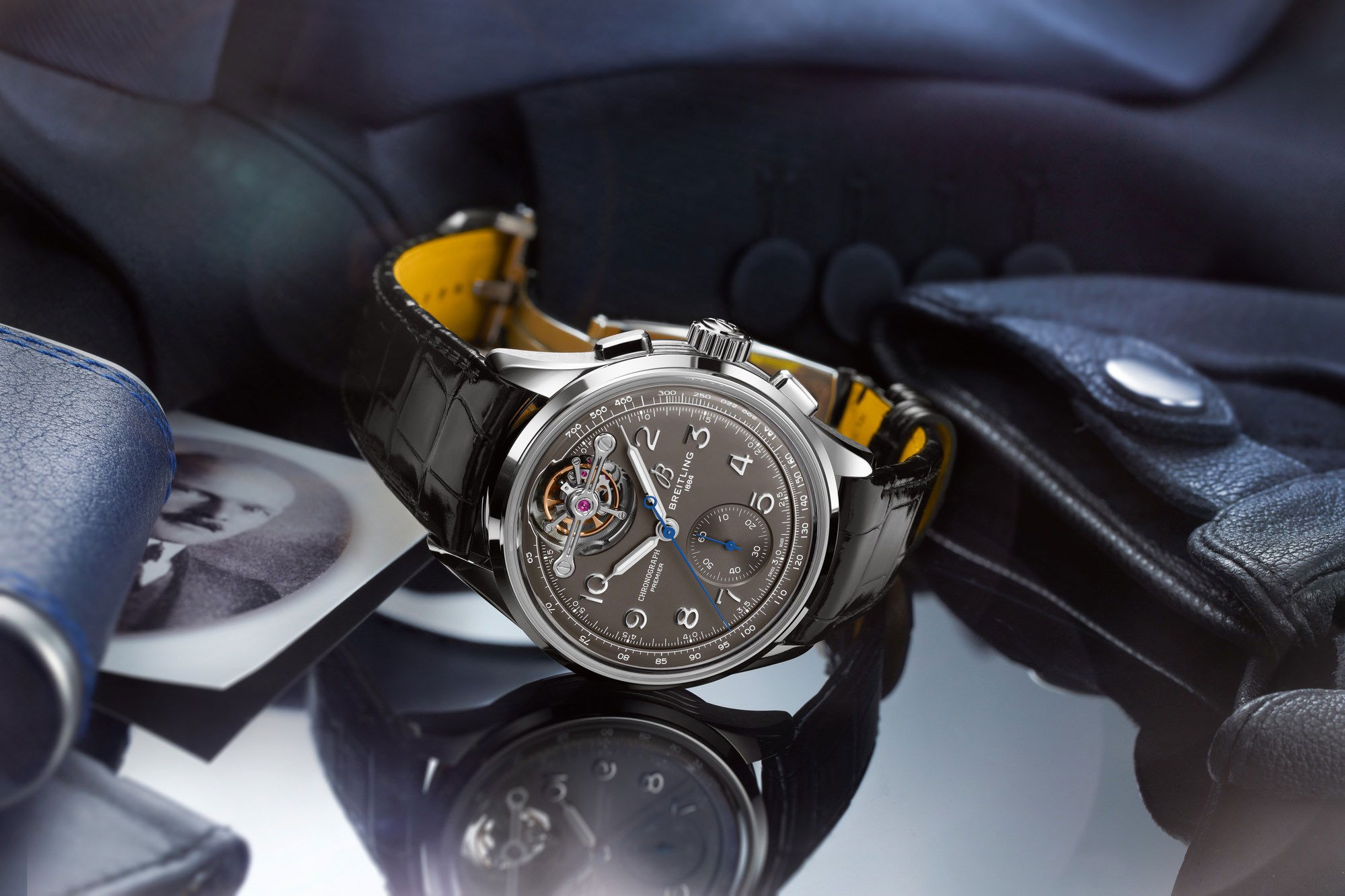 Breitling Premier B21 Chronograph Tourbillon 42 Gaston Breitling - View 2