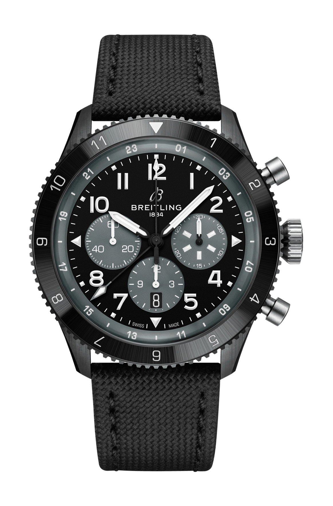 Breitling Super AVI B04 Chronograph GMT 46 Mosquito Night Fighter watch