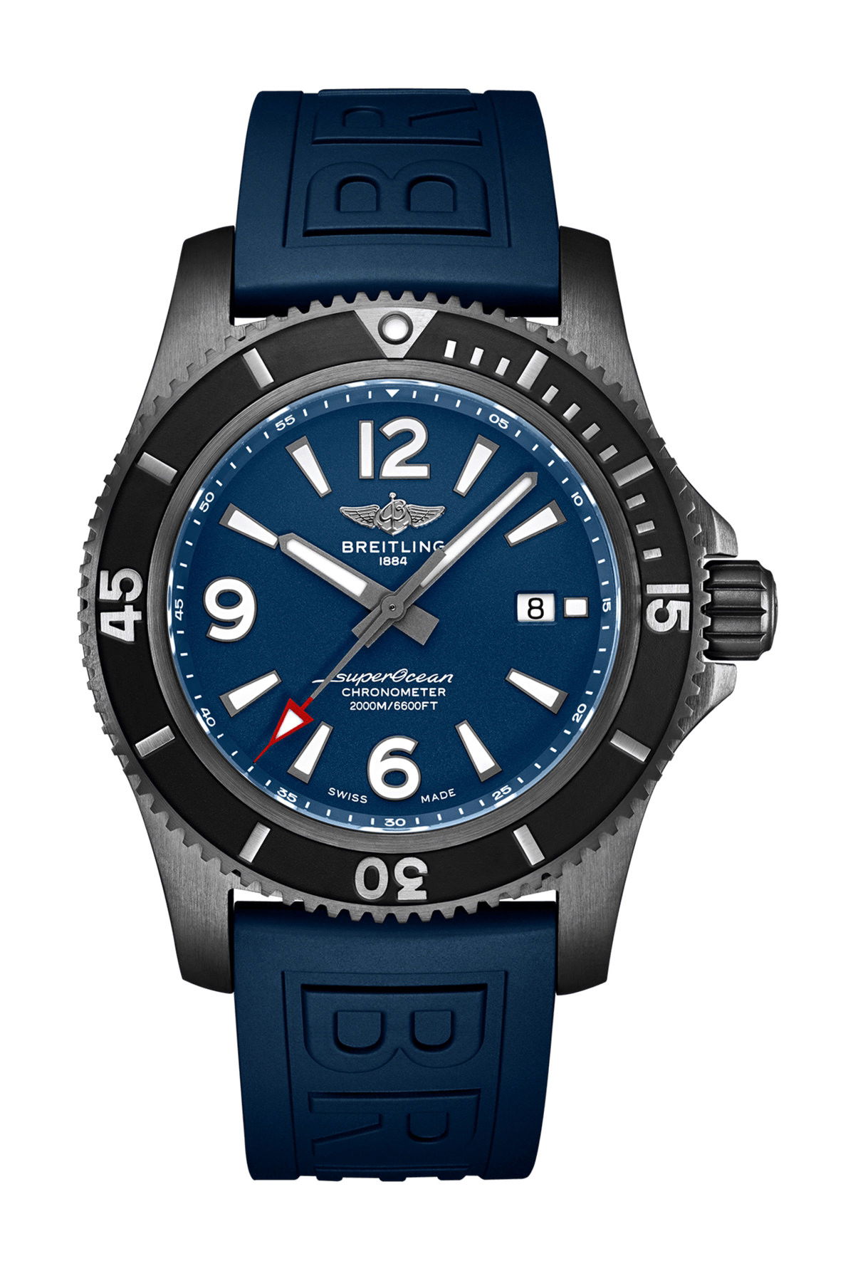 Breitling Superocean Automatic 46 Black Steel watch