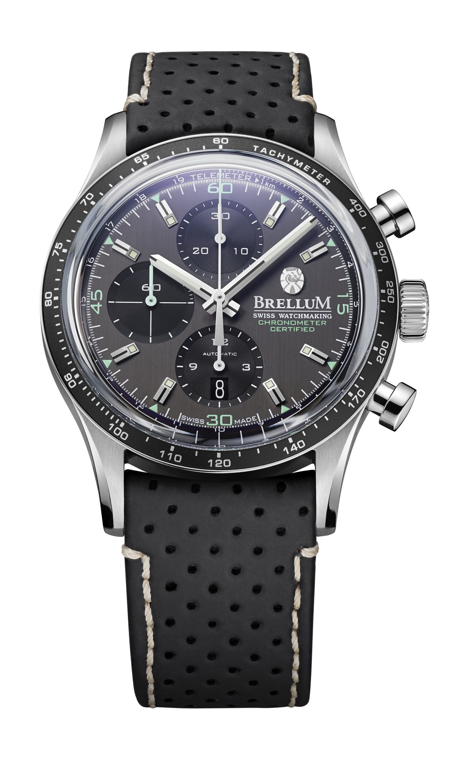 Brellum Pandial Grey Meteor watch