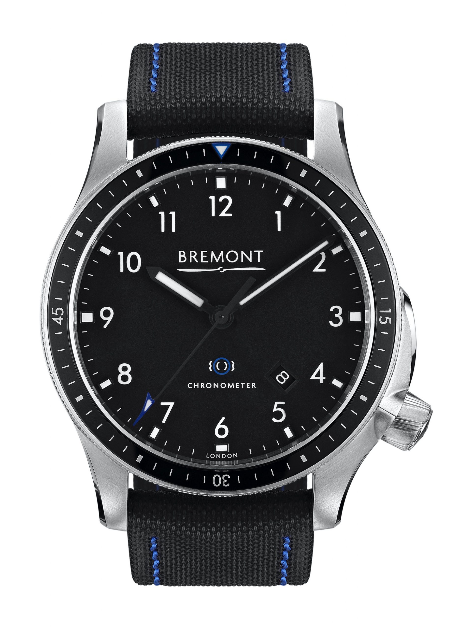 Bremont MODEL 1 STAINLESS STEEL BLACK watch