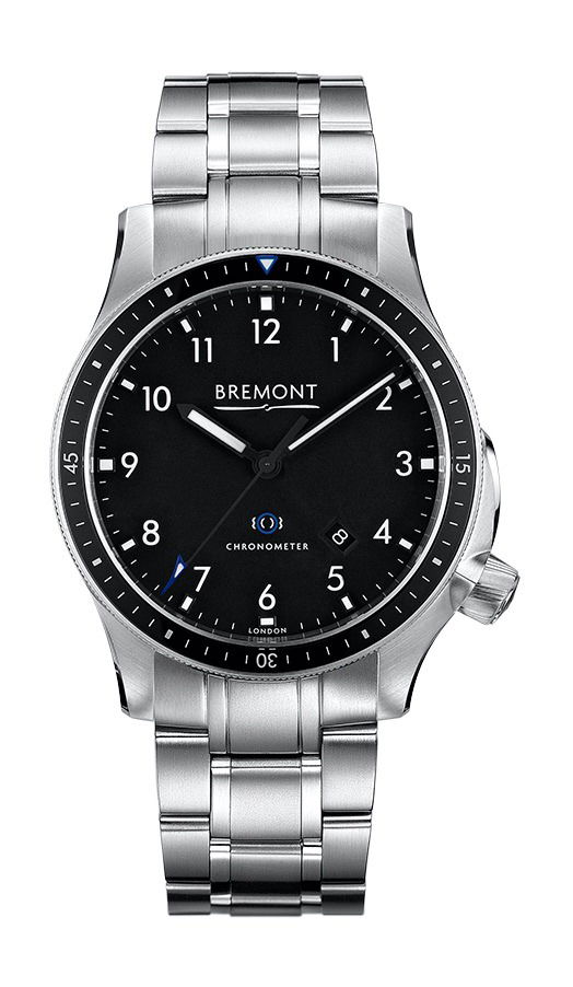 Bremont MODEL 1 STAINLESS STEEL BLACK BRACELET watch