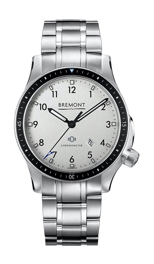 Bremont MODEL 1 STAINLESS STEEL WHITE BRACELET watch