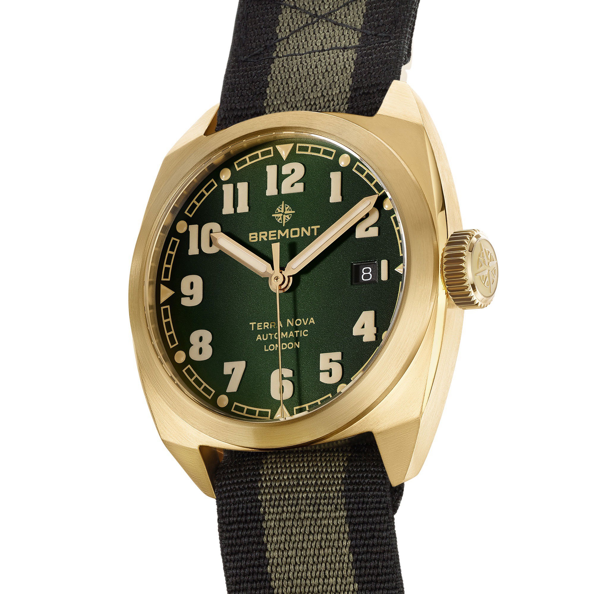 Bremont Terra Nova 40.5 mm Date Bronze - View 2