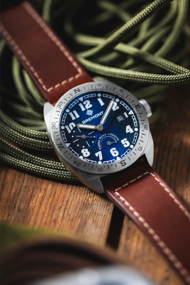 Bremont Terra Nova 40.5 Turning Bezel Power Reserve - View 3