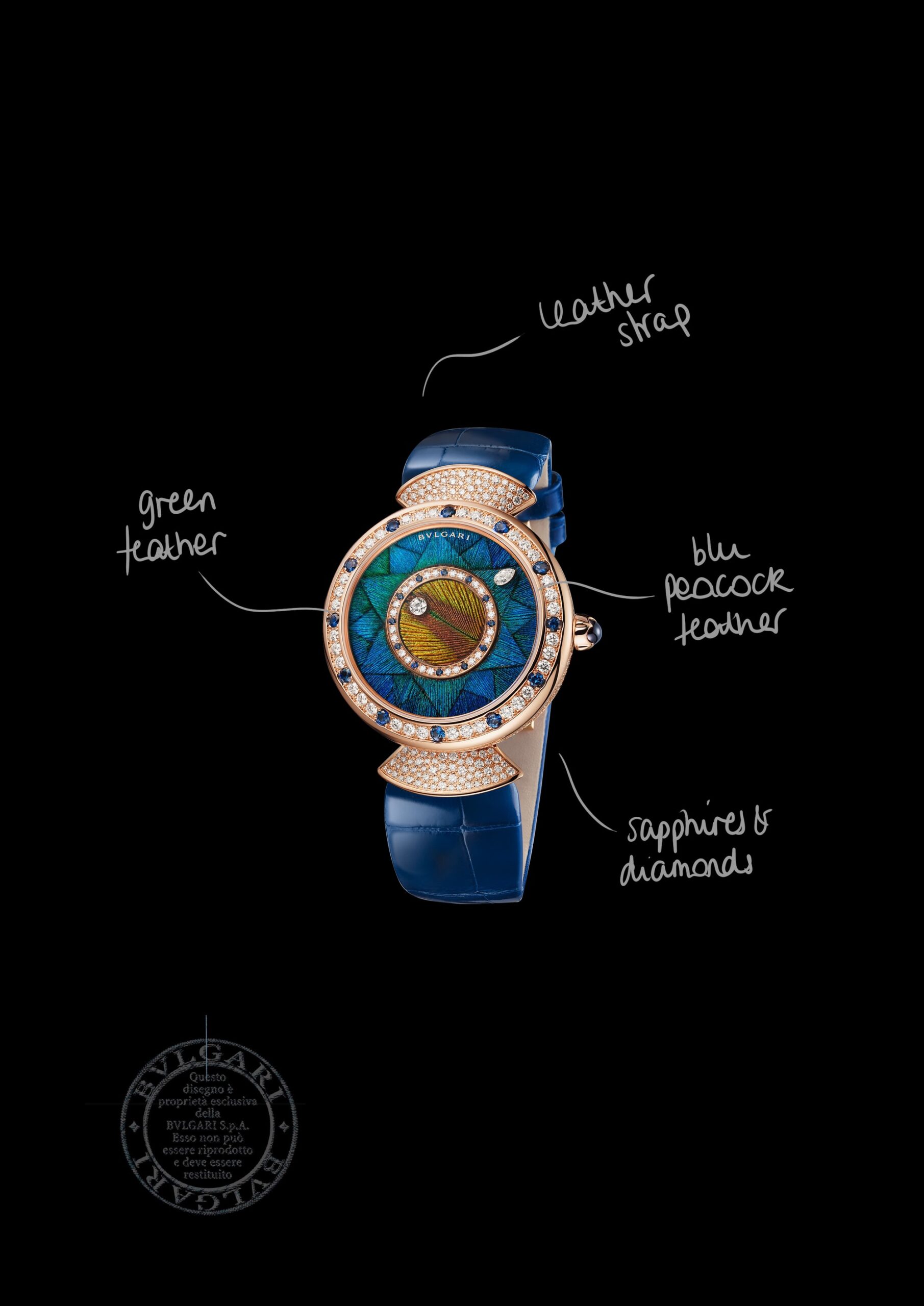 Bvlgari Divas’ Dream Peacock Dischi - View 2