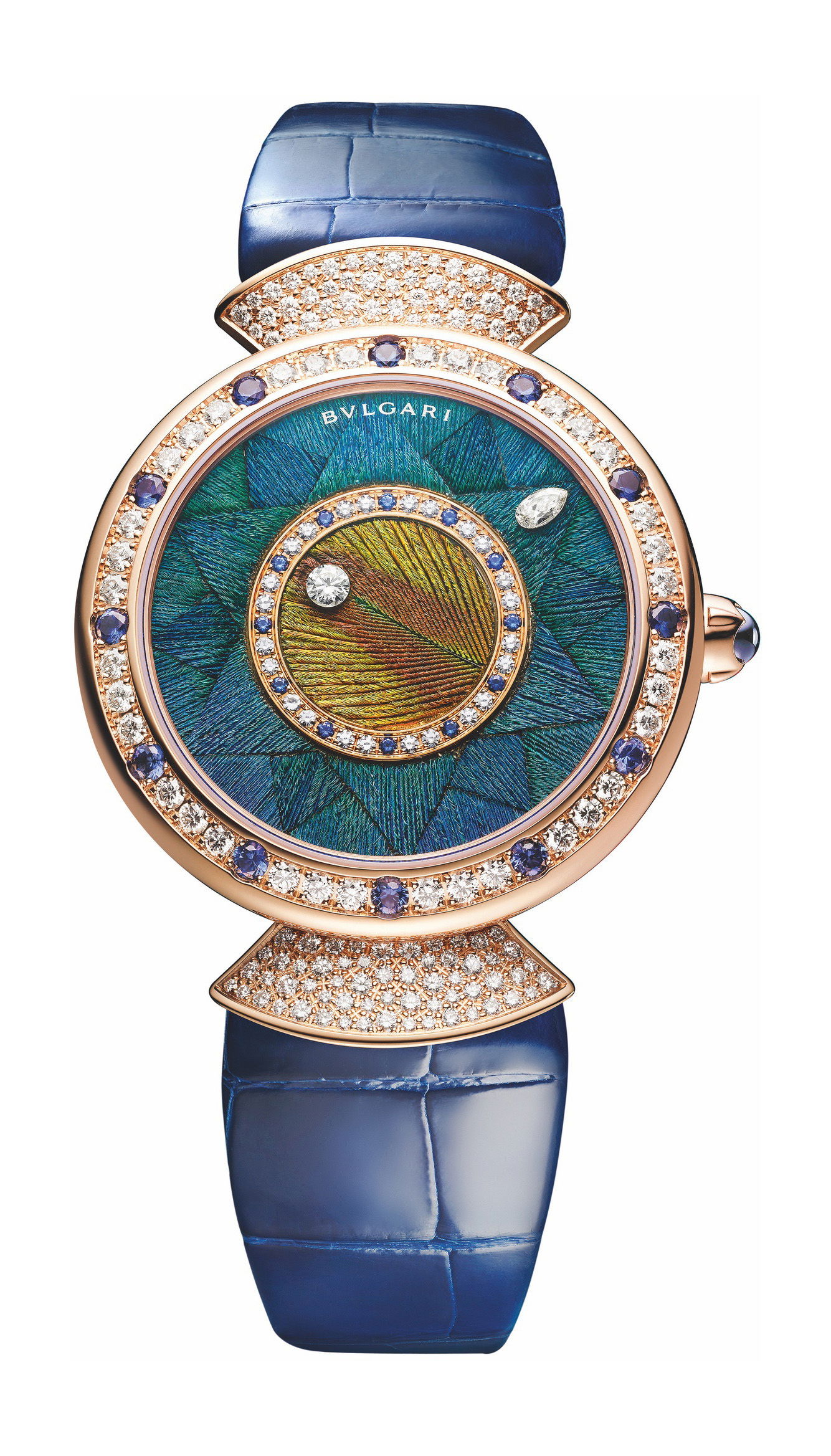 Bvlgari Divas’ Dream Peacock Dischi watch
