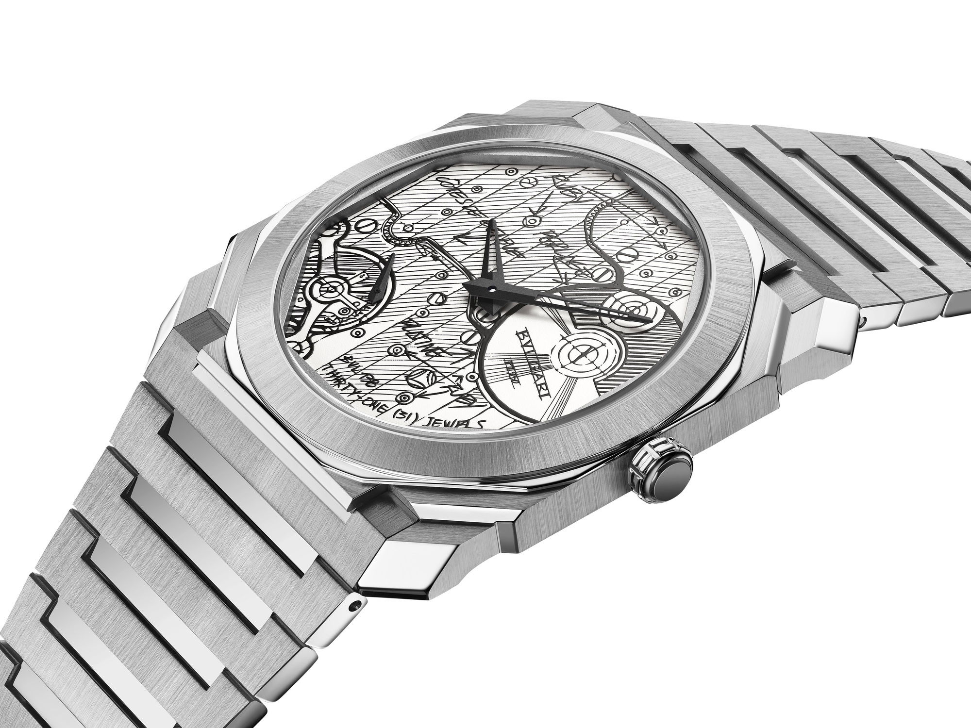 Bvlgari Octo Finissimo Automatique BVL 138 Sketch - View 2
