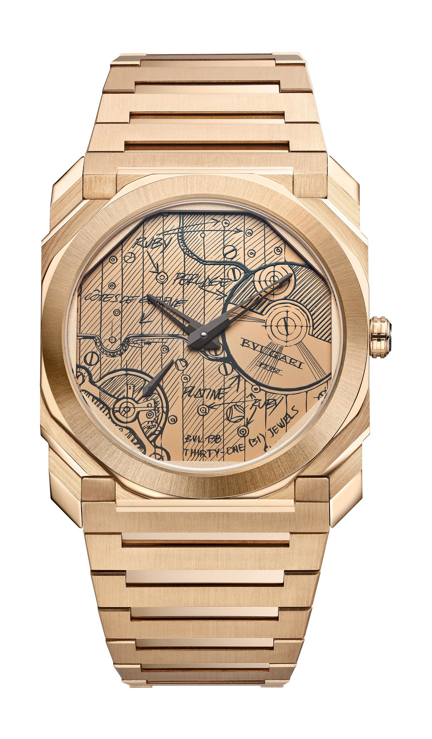 Bvlgari Octo Finissimo Automatique BVL 138 Sketch watch