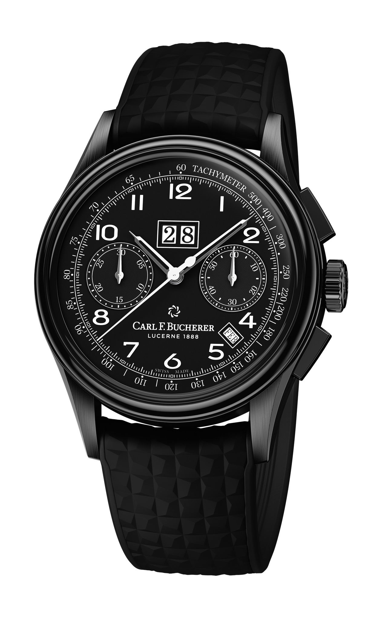 Carl F. Bucherer Heritage BiCompax Annual Black watch