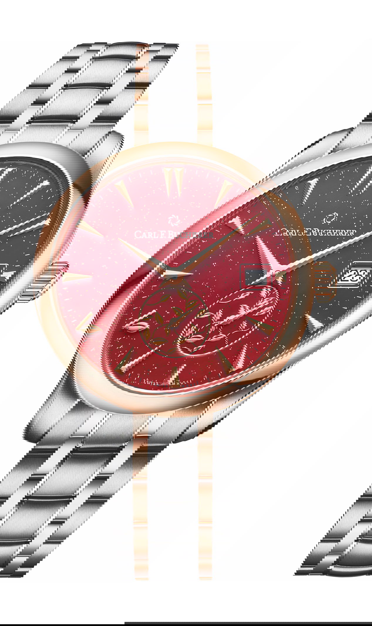 Carl F. Bucherer Manero AutoDate LOVE watch