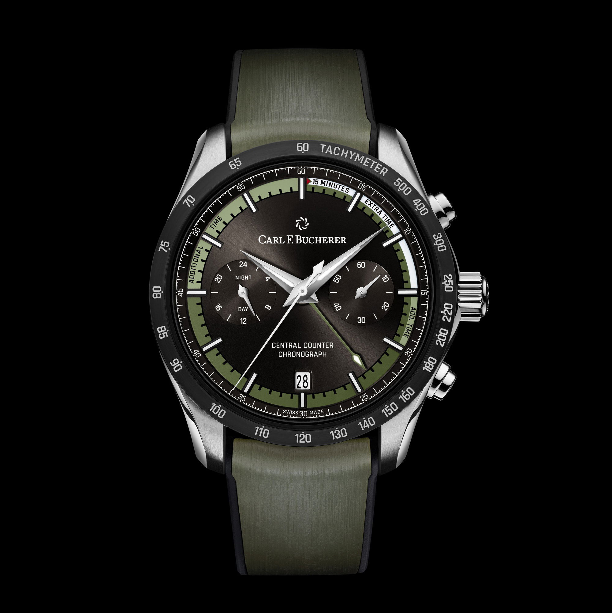Carl F. Bucherer Manero Central Counter - View 3