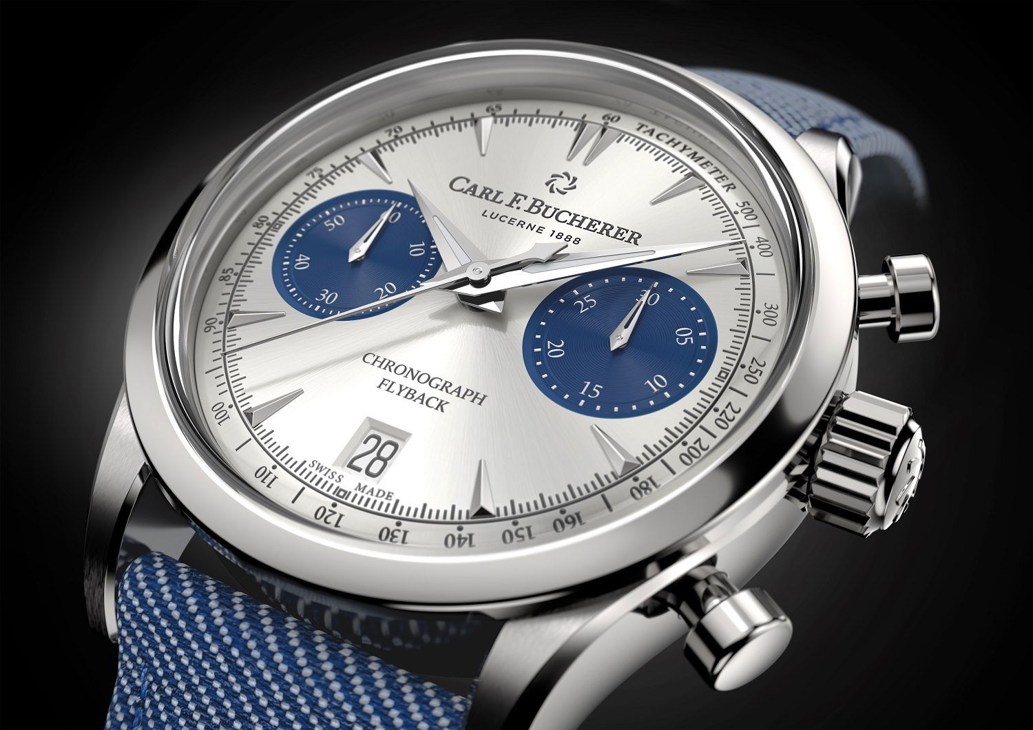 Carl F. Bucherer Manero Flyback - View 3