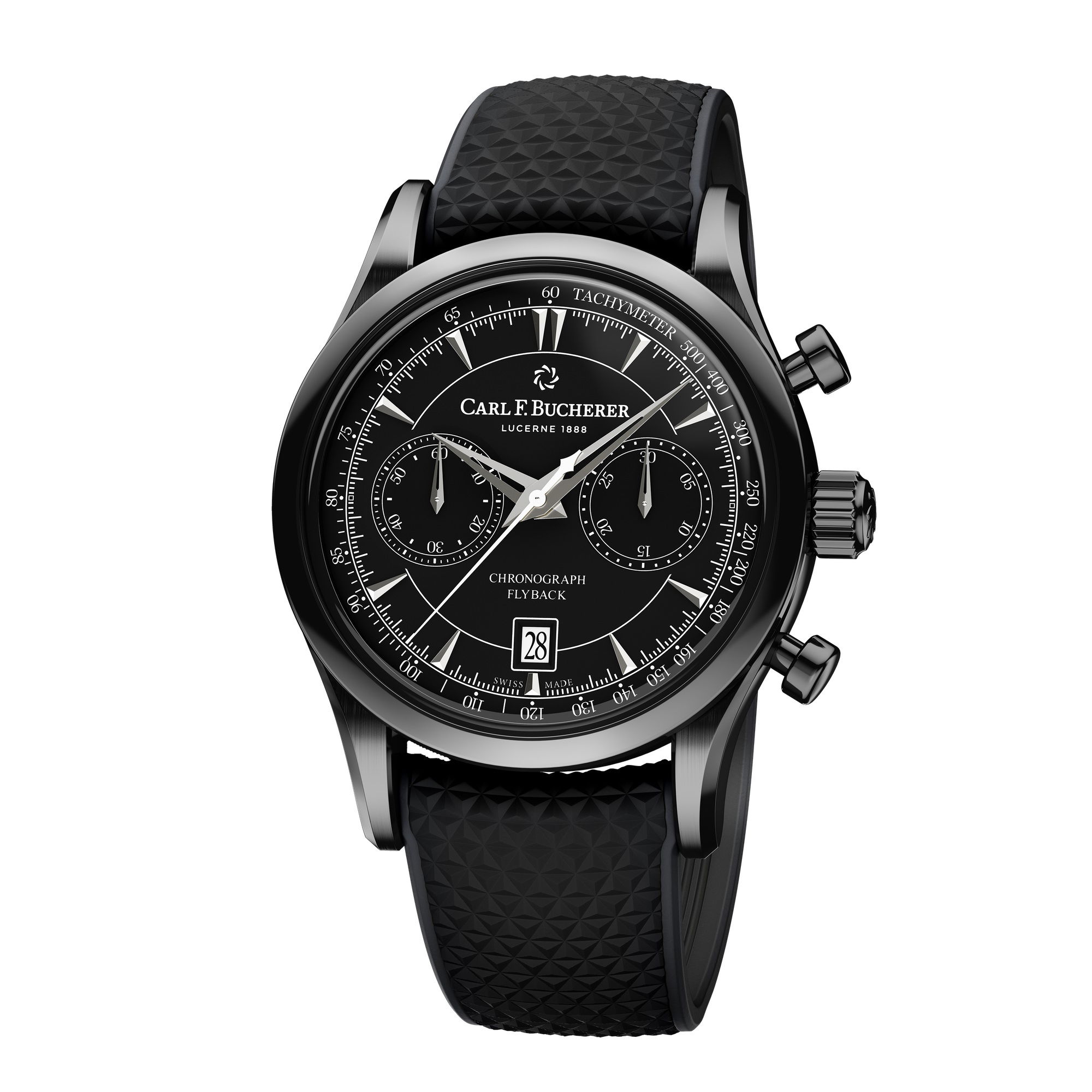 Carl F. Bucherer Manero Flyback Black - View 2