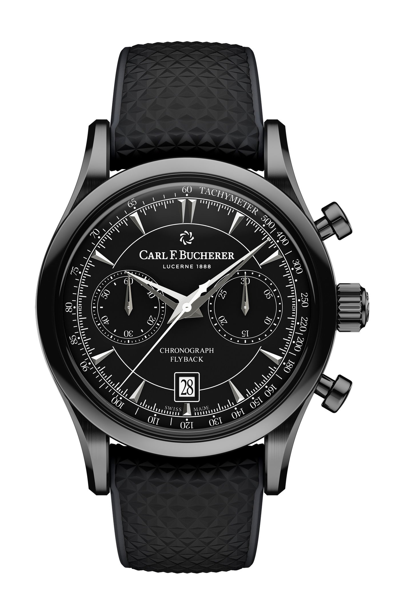 Carl F. Bucherer Manero Flyback Black watch