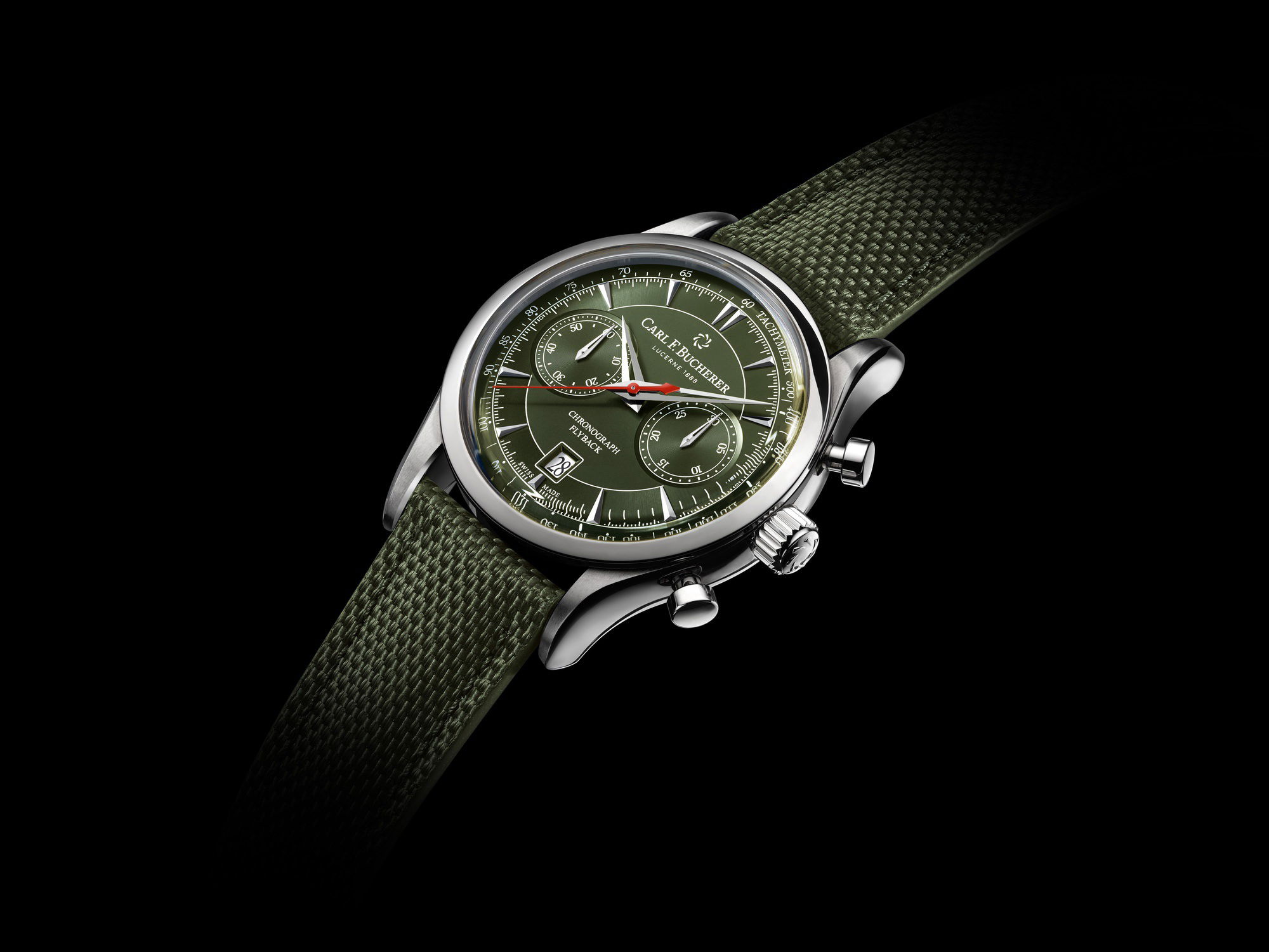 Carl F. Bucherer Manero Flyback Green - View 2