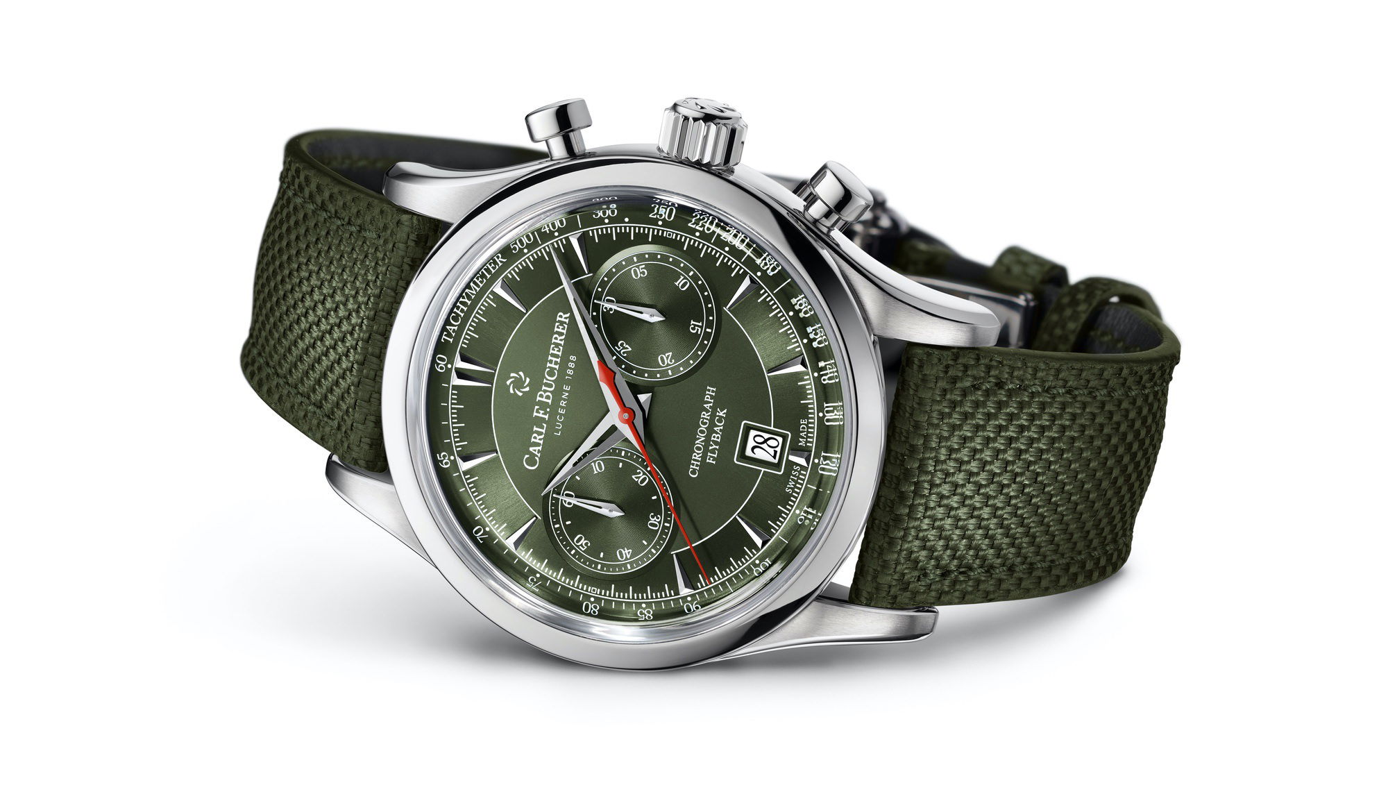 Carl F. Bucherer Manero Flyback Green - View 3