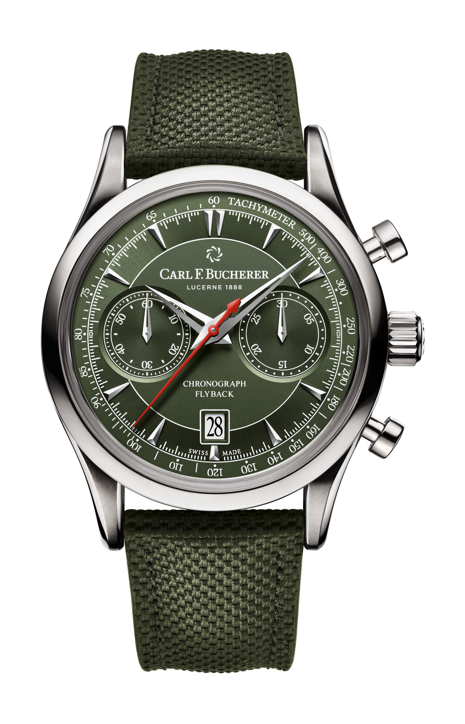 Carl F. Bucherer Manero Flyback Green watch