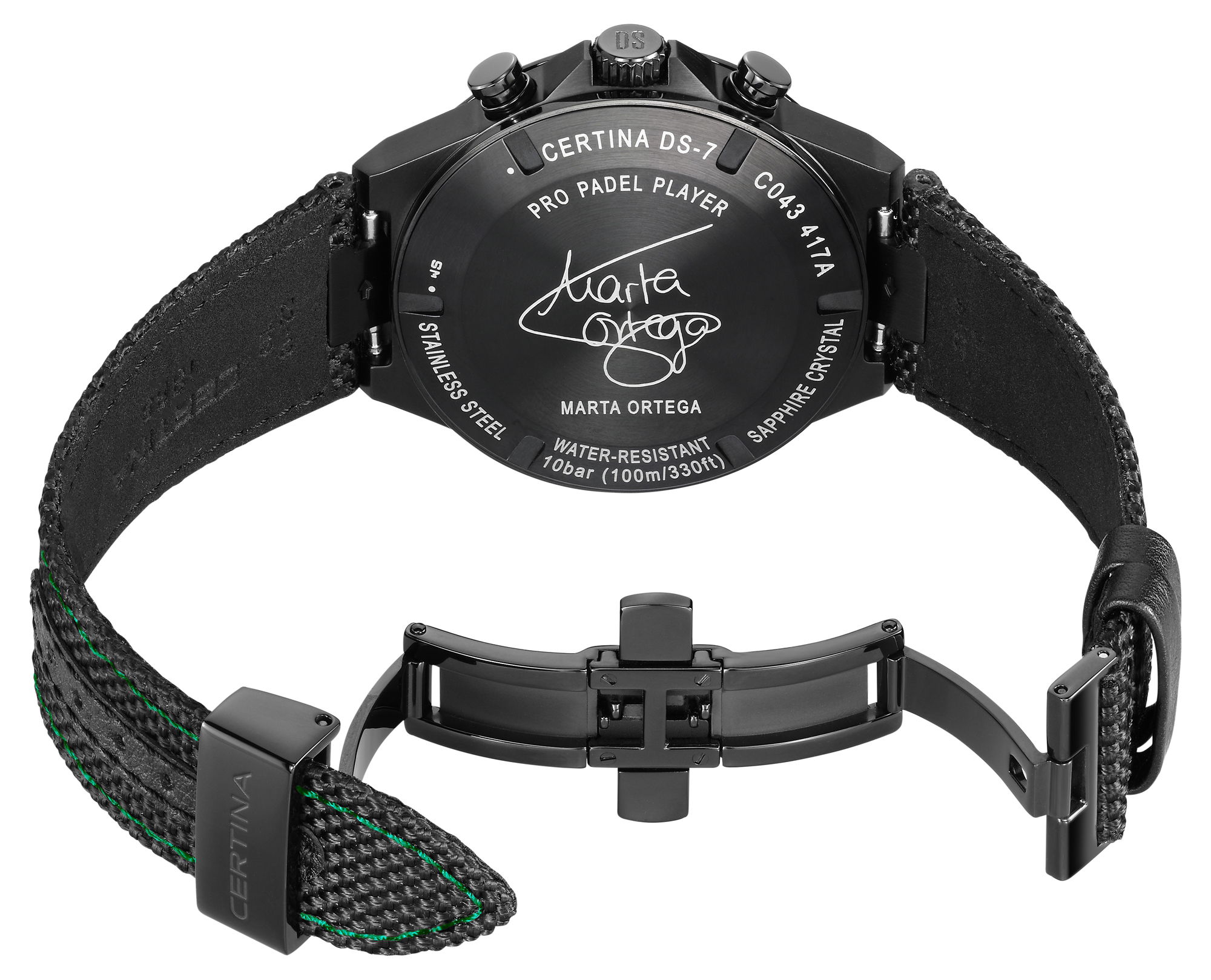 Certina DS-7 Chrono Padel Edition by Marta Ortega - View 2