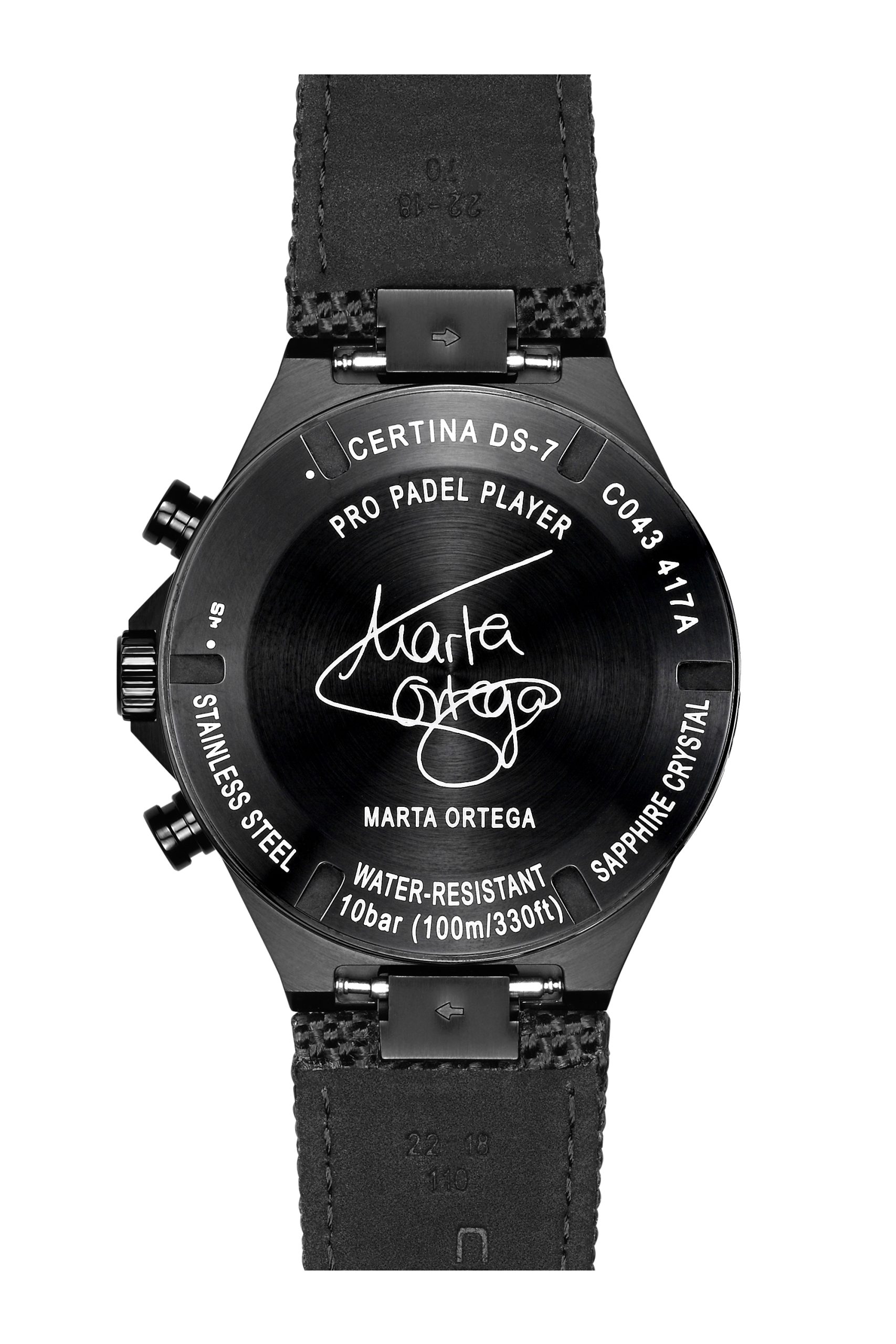 Certina DS-7 Chrono Padel Edition by Marta Ortega - View 3