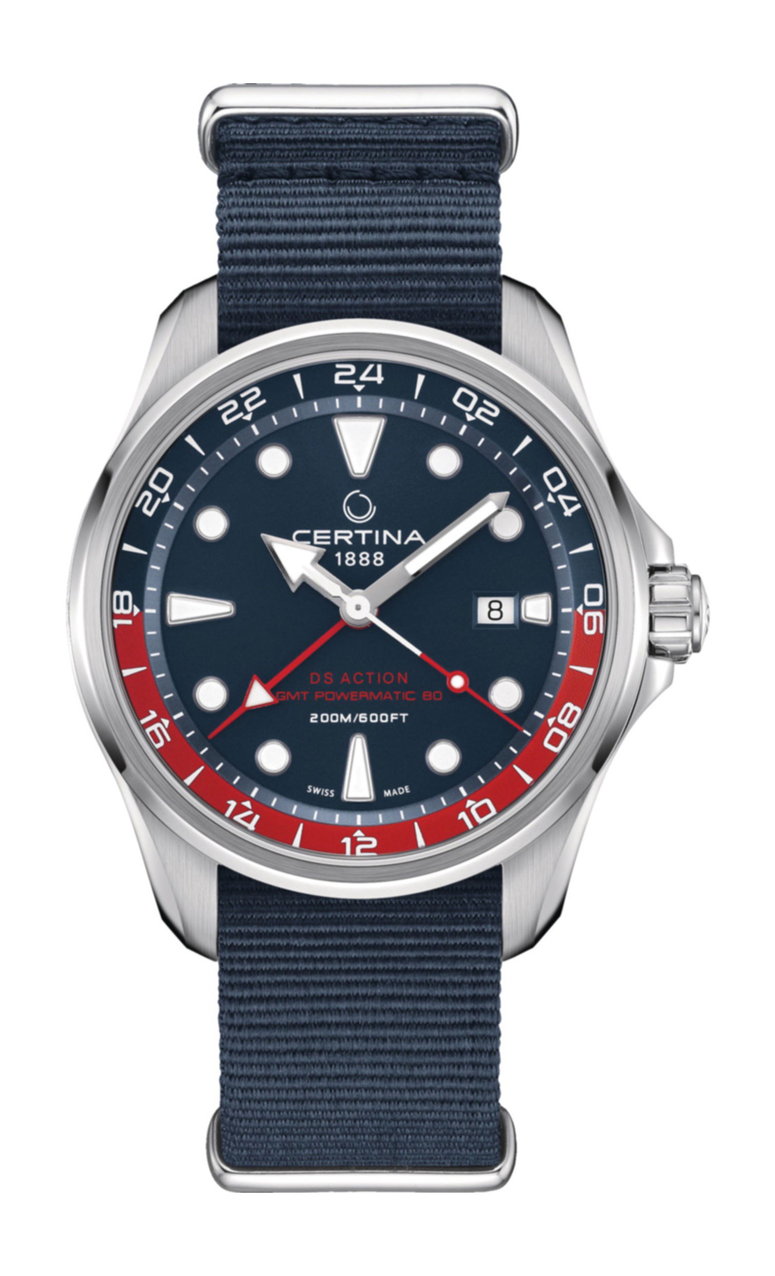Certina DS Action GMT watch