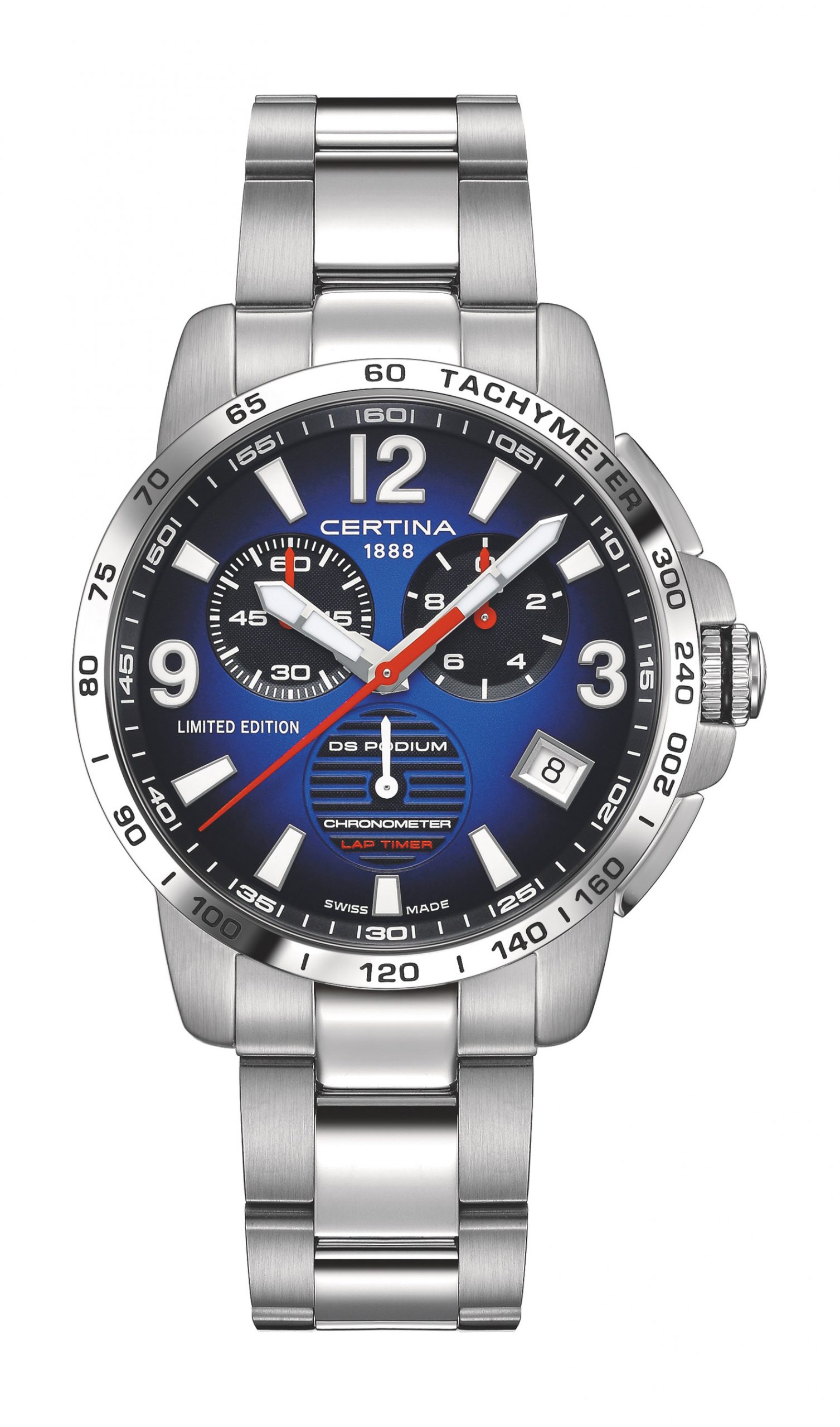 Certina DS Podium Lap Timer watch