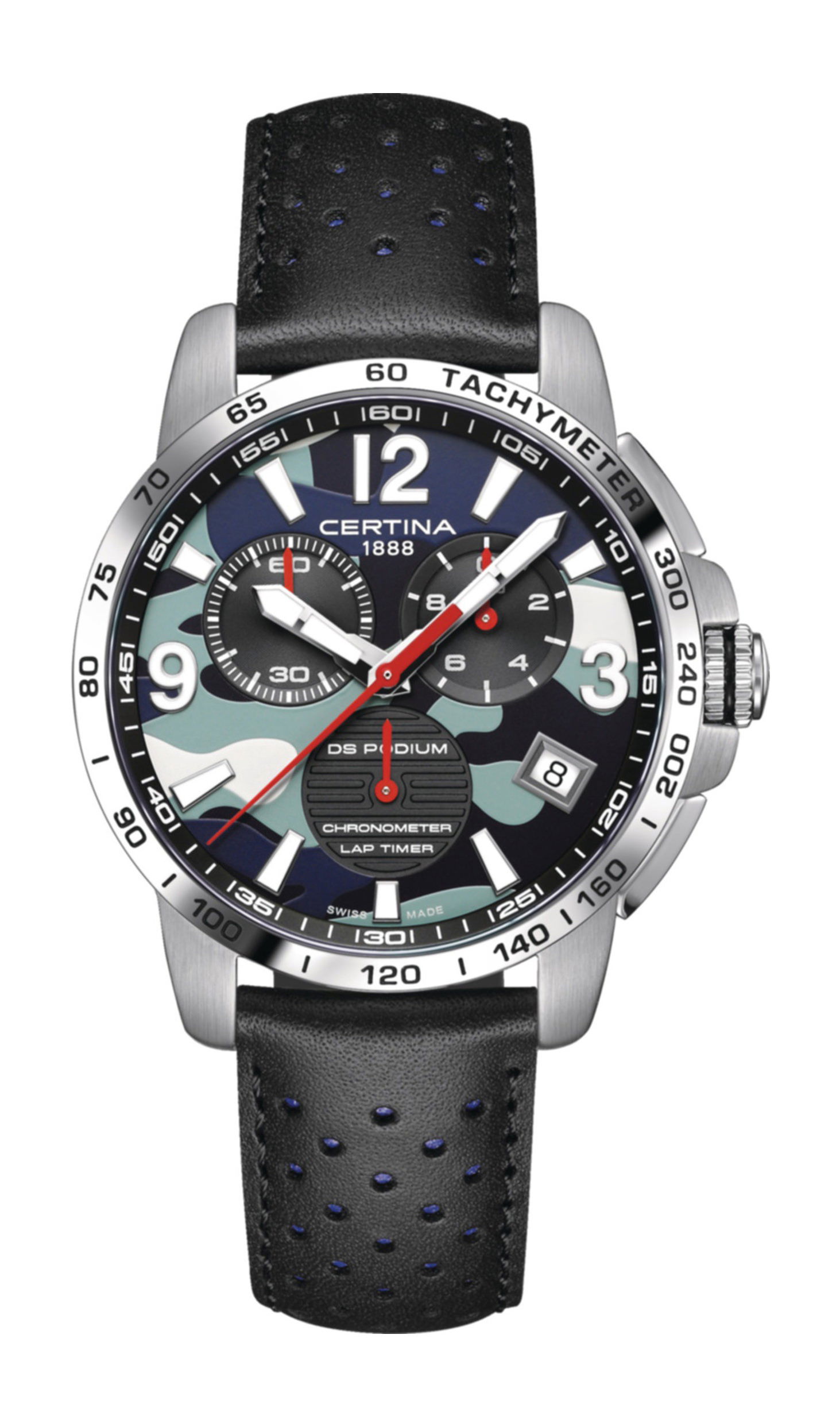 Certina DS Podium Lap Timer watch