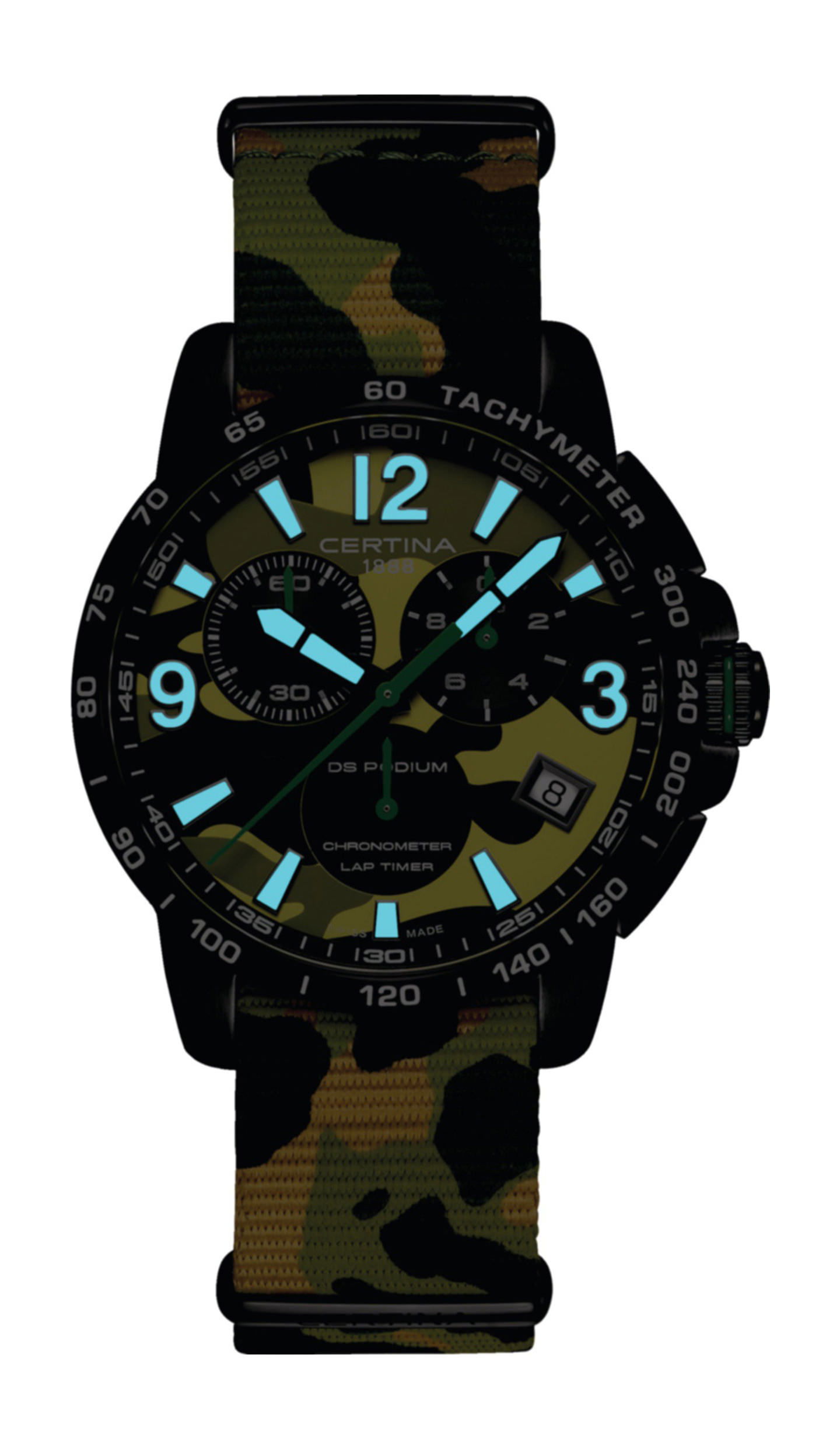 Certina DS Podium Lap Timer - View 3